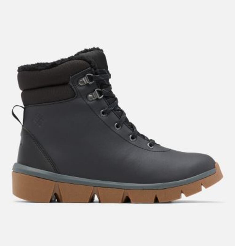 USED Columbia Women's Keetley Boot, Black/Grill, 7.5
